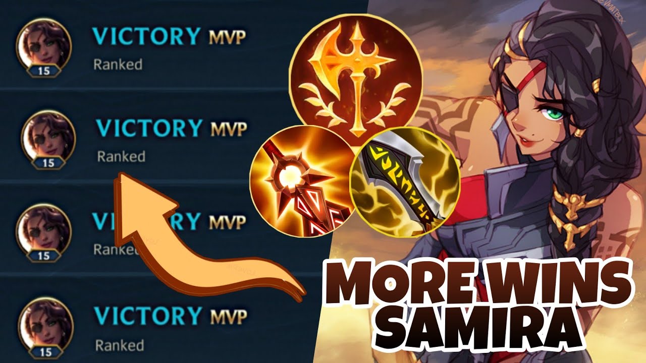 SAMIRA NEW OP DAMAGE best combo [guide & build] SAMIRA HARD CARRY