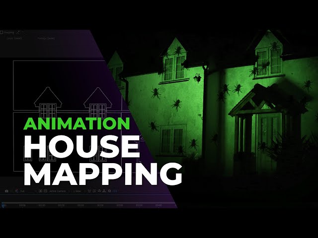 House Projection Mapping Tutorial 3/5 Animating in After Effects class=