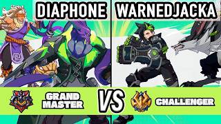 2XKO ▰ Diaphone (Thresh / Illaoi) vs WarnedJacka (Vi / Warwick) ▰ High Level Gameplay