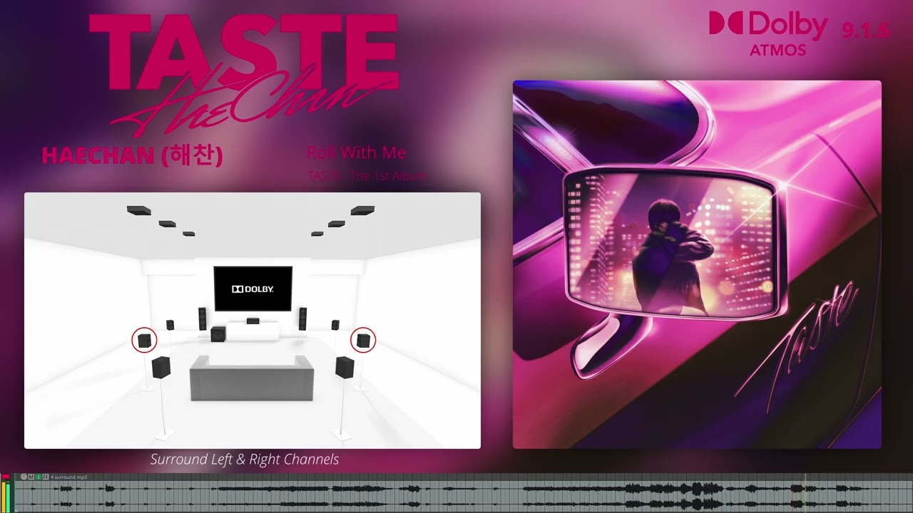 HAECHAN (해찬) - Roll With Me - Dolby Atmos Stems (Instruments  \u0026 Hidden/Back Vocals)