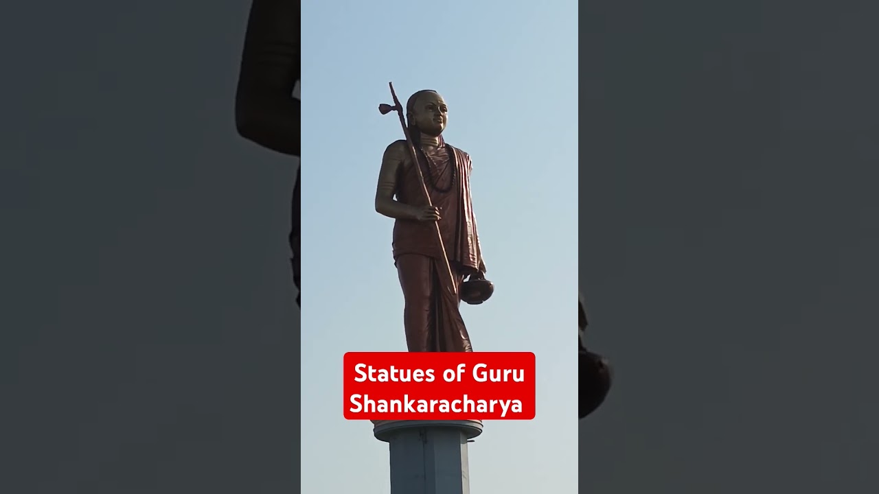Guru Shankrachary statues 