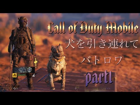 【Call of Duty Mobile】犬と散歩がてらバトロワ