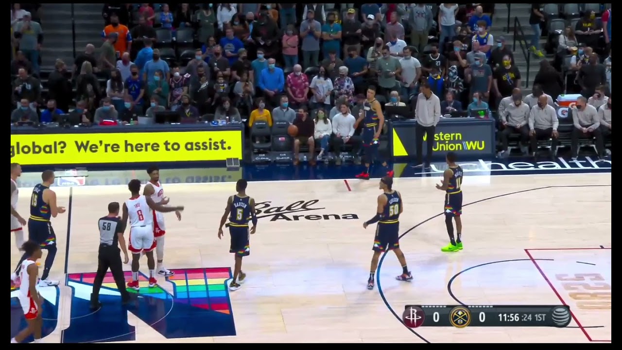 Michael Porter Jr. loose ball hustle vs. Rockets