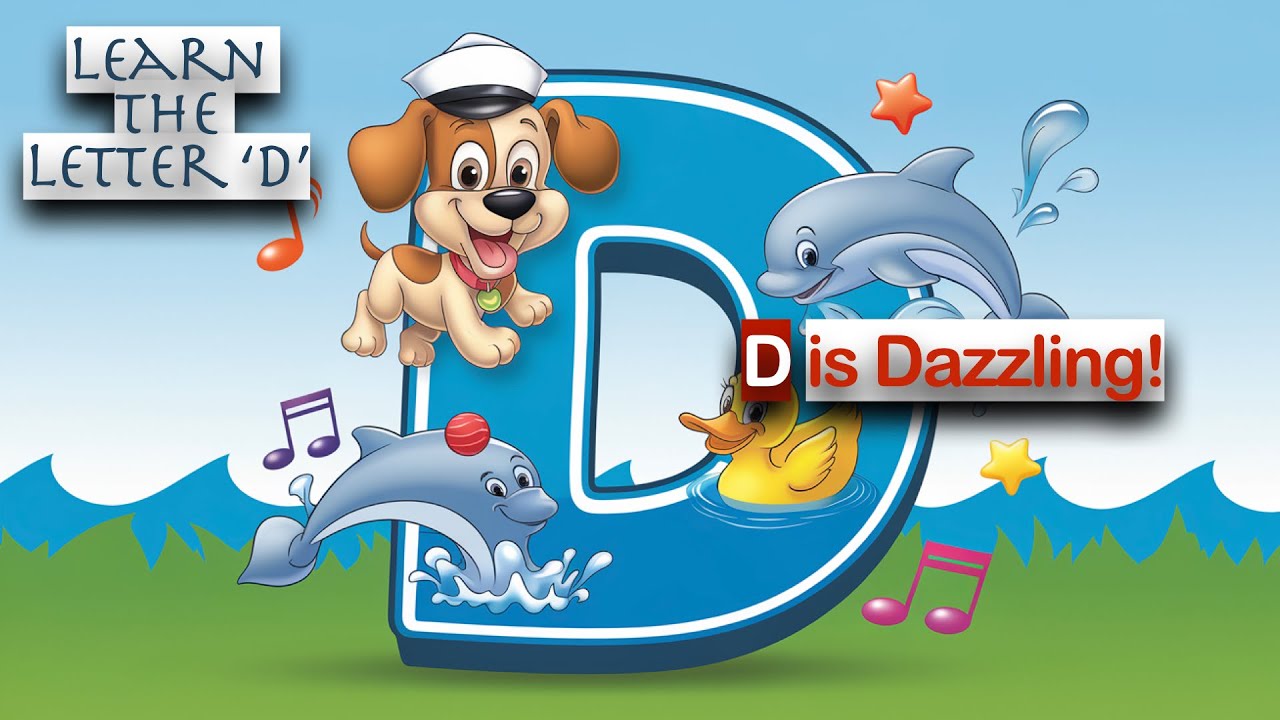 Learn the Letter D | D is for Dog, Duck, and Dolphin | Fun Alphabet Song for Kids