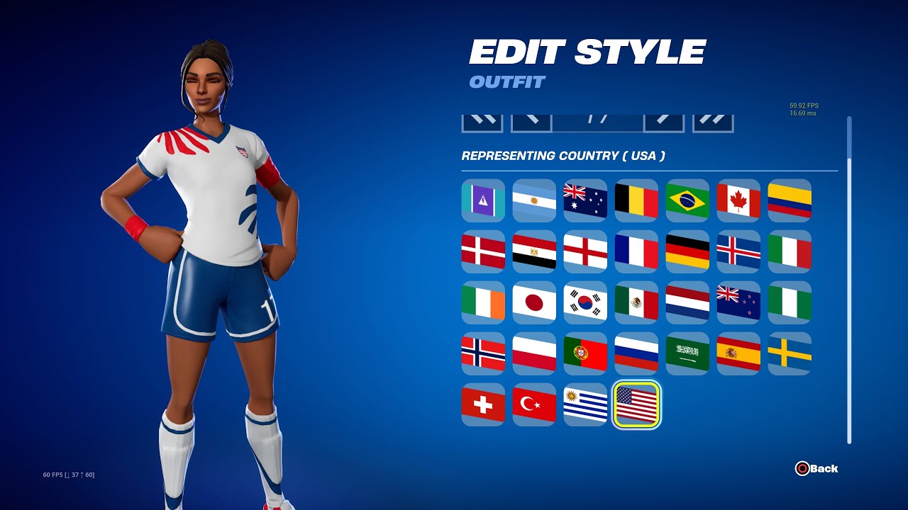 The USA Style For Poised Playmaker!! (Fortnite)