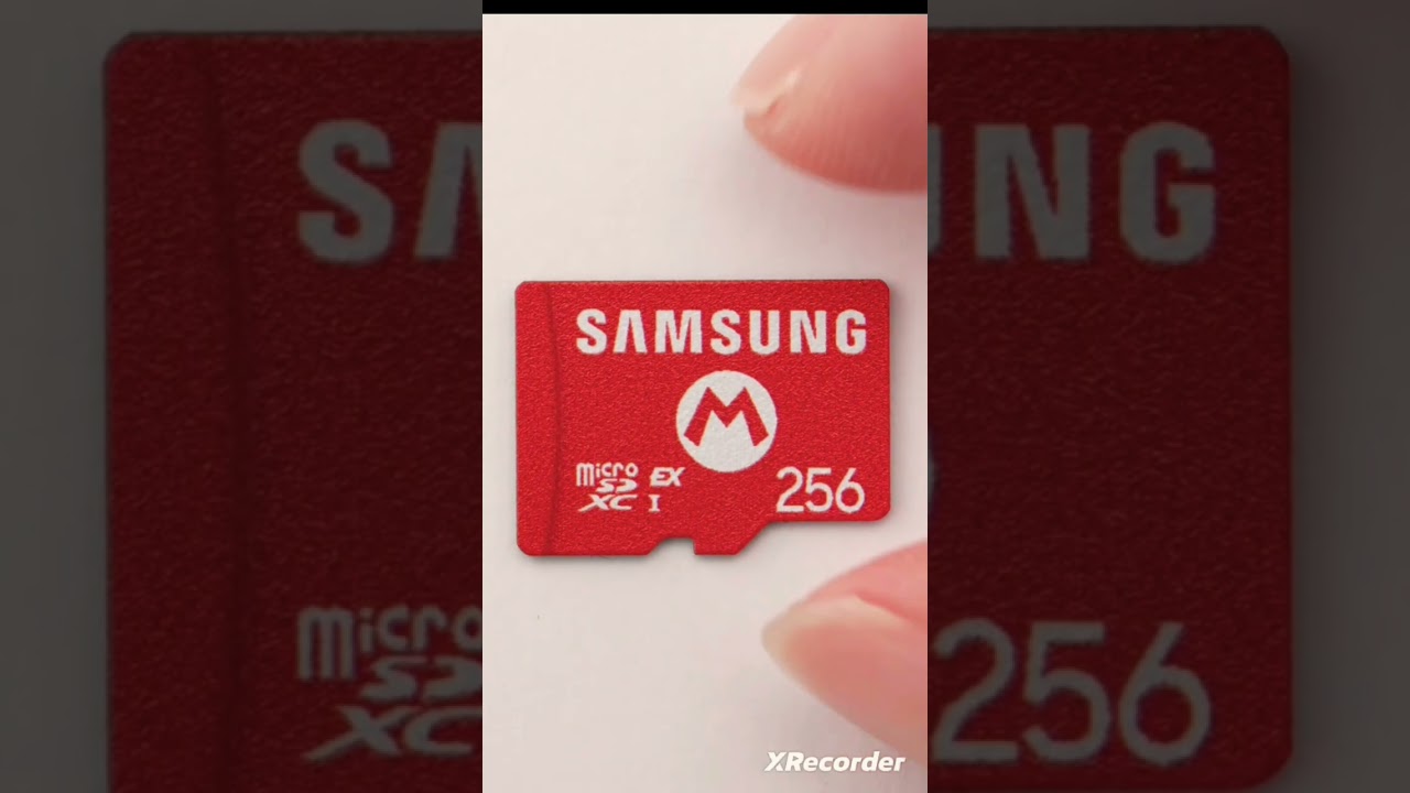 Inserting a express micro sd card in the switch 2 