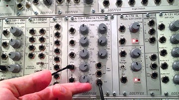 Doepfer A106-1 Xtreme Filter Basics