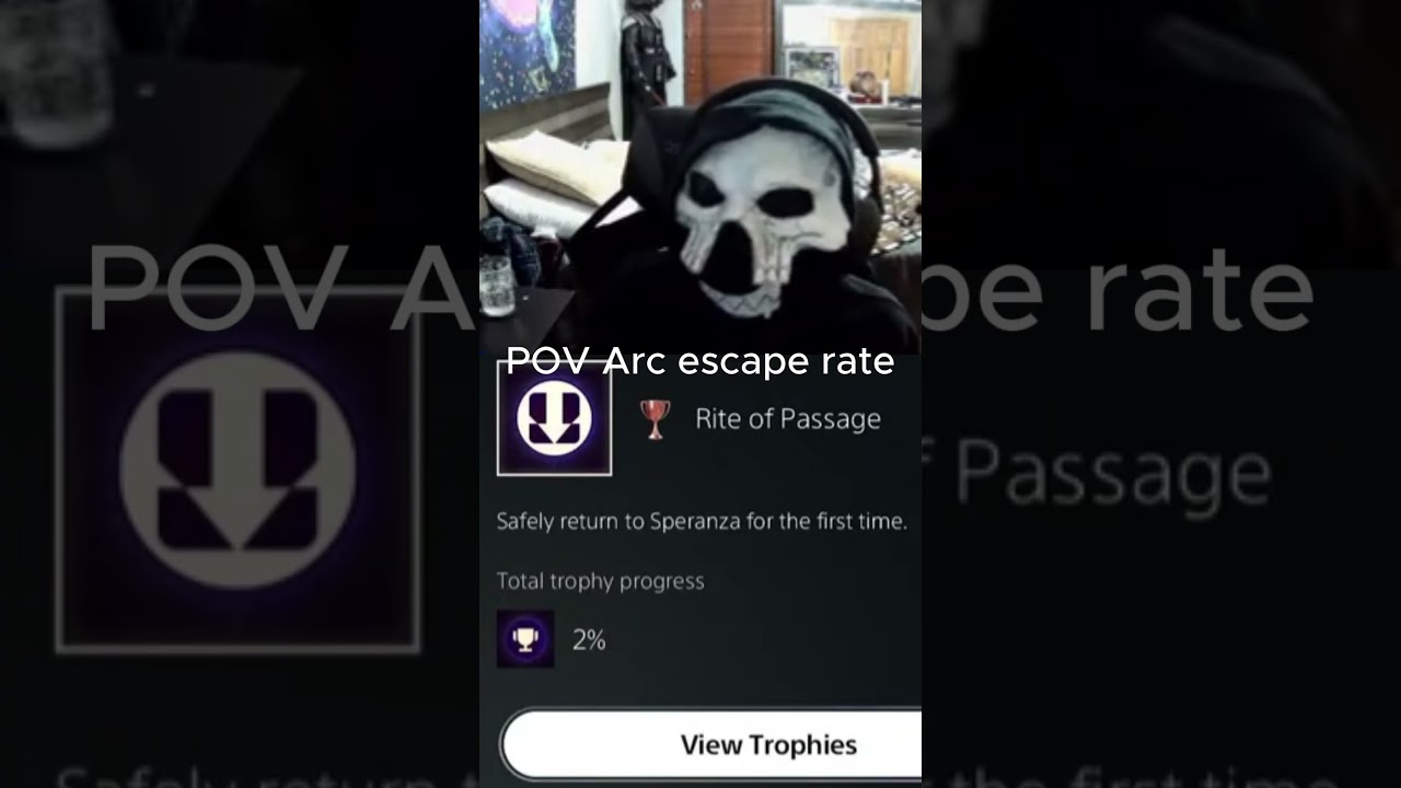 No seriously is just no one escaping