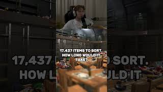 17,437 Items and I Sorted Only 127...📦