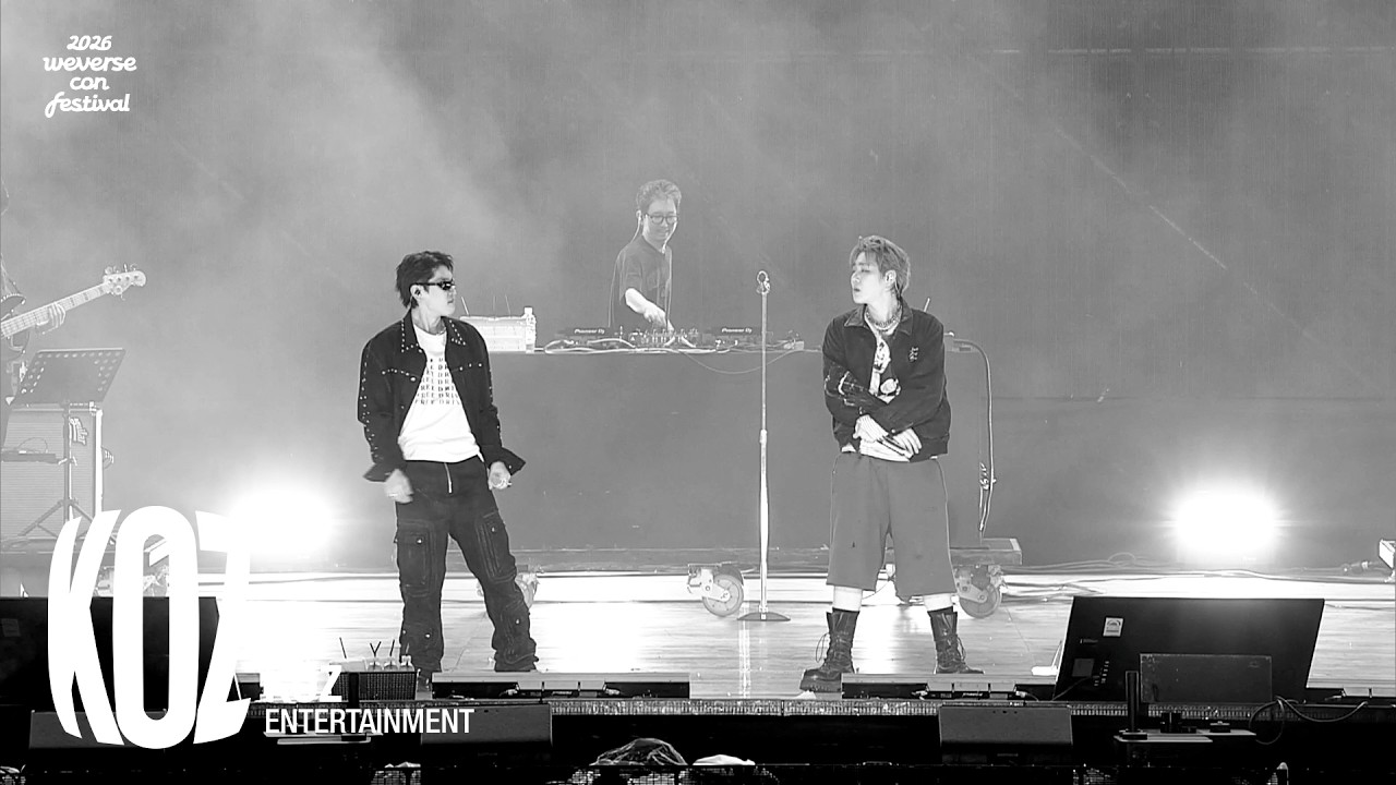ZICO, Crush ‘Yin and Yang’ Stage Cam @ 2026 Weverse Con Festival