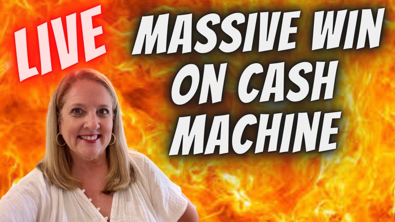 Cash Machine Winner MASSIVE Win on Cash Machine LIVE at Coushatta! - YouTube