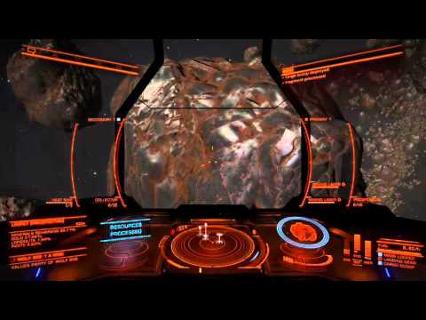 Elite Dangerous - Mining with Limpet Drones (XBOX One) - YouTube