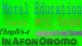 Civics/Moral Education Freshman Course final  Exam from Chapter 4 about Citizenship 