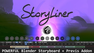 BLENDER STORYBOARD ADDON  - STORYLINER - Features overview of a truly phenomenal addon