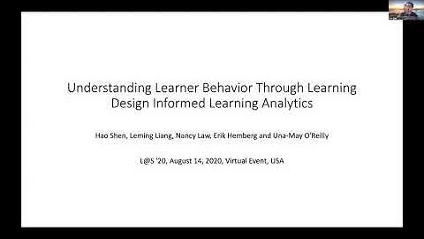L@S 2020: Understanding Learner Behavior Through Learning Design Informed Learning Analytics