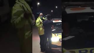 Derbyshire Police Pull Taxi Driver (While Im In The Back Of The Taxi)