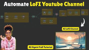 AI LoFi Channel AI Automation with AI Agents and n8n Automations For Free (FULL TUTORIAL)