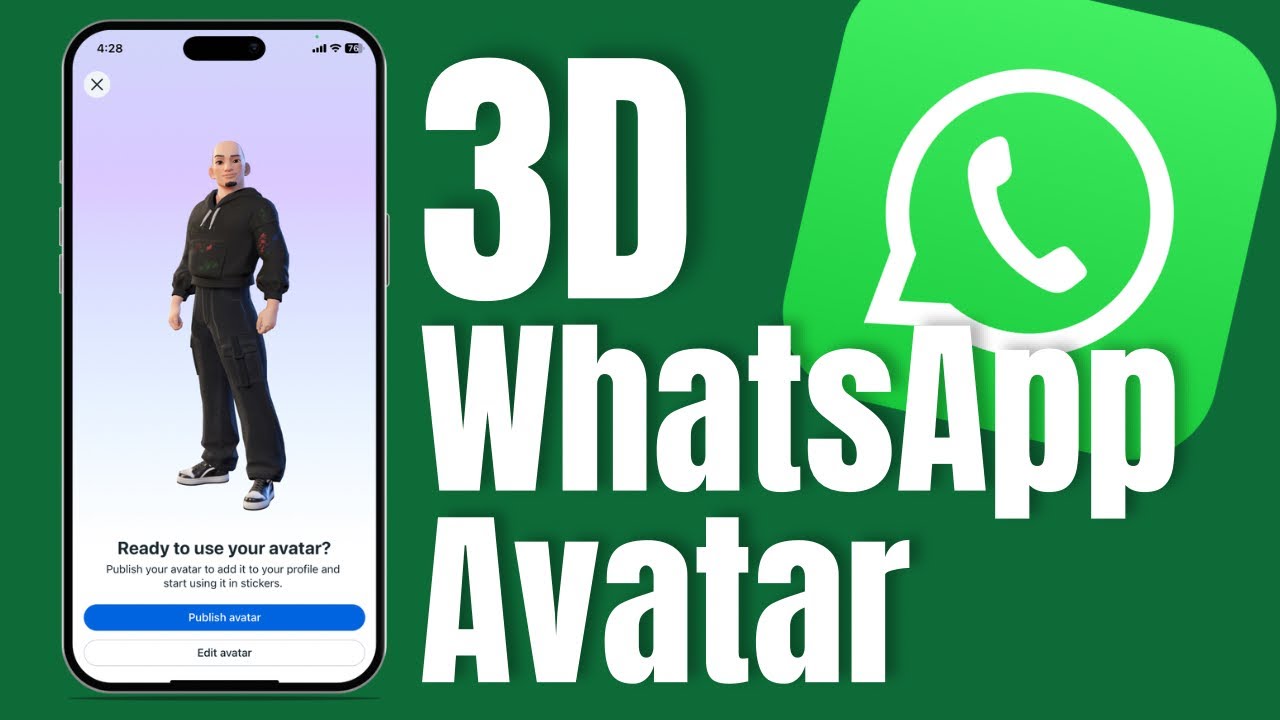 Create Your WhatsApp 3D Avatar in Minutes!