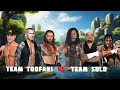 John cena Roman reigns &amp; Randy orton vs Solo sikoa Tala tonga &amp; Jeff cobb : wwe2k25 gameplay