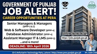 Punjab PERA Jobs 2026 | Apply Online Now screenshot 4