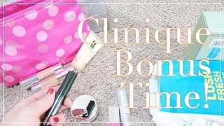 Clinique Bonus Time! • Nov. 14, 2016