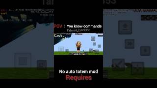 POV : You know commands #viral #minecraft