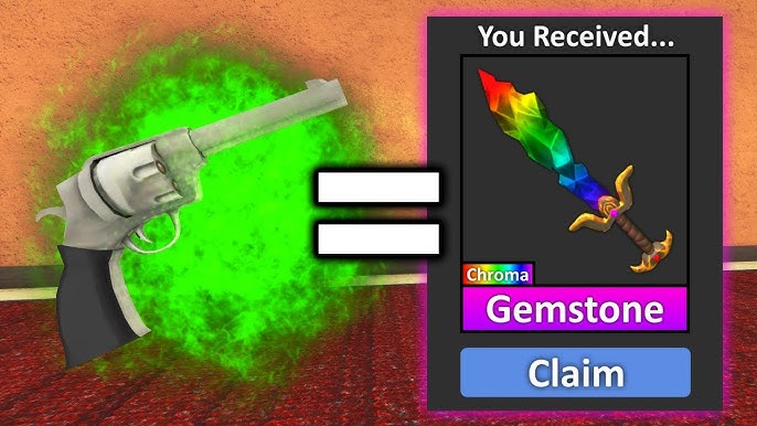 Roblox Mm2 Rainbow Gun & Rainbow Worth 550+ Value Good Godlies 500+ Value 