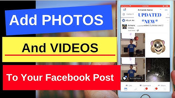 How to add video and images in the same post on Facebook ( 2020 UPDATED)