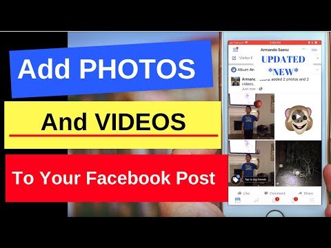 Como adicionar vídeos e imagens no mesmo post no Facebook (2020 ATUALIZADO)