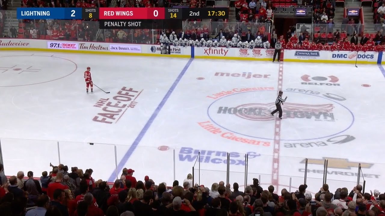 Детройт - Тампа-Бэй | Lightning vs Red Wings. Oct 16, 2017