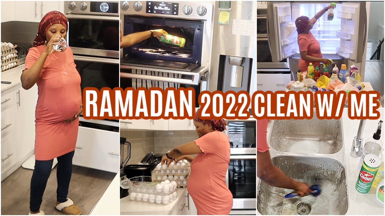 🤰Relaxing Ramadan Clean W/Me Vlog | Preparing for Ramadan