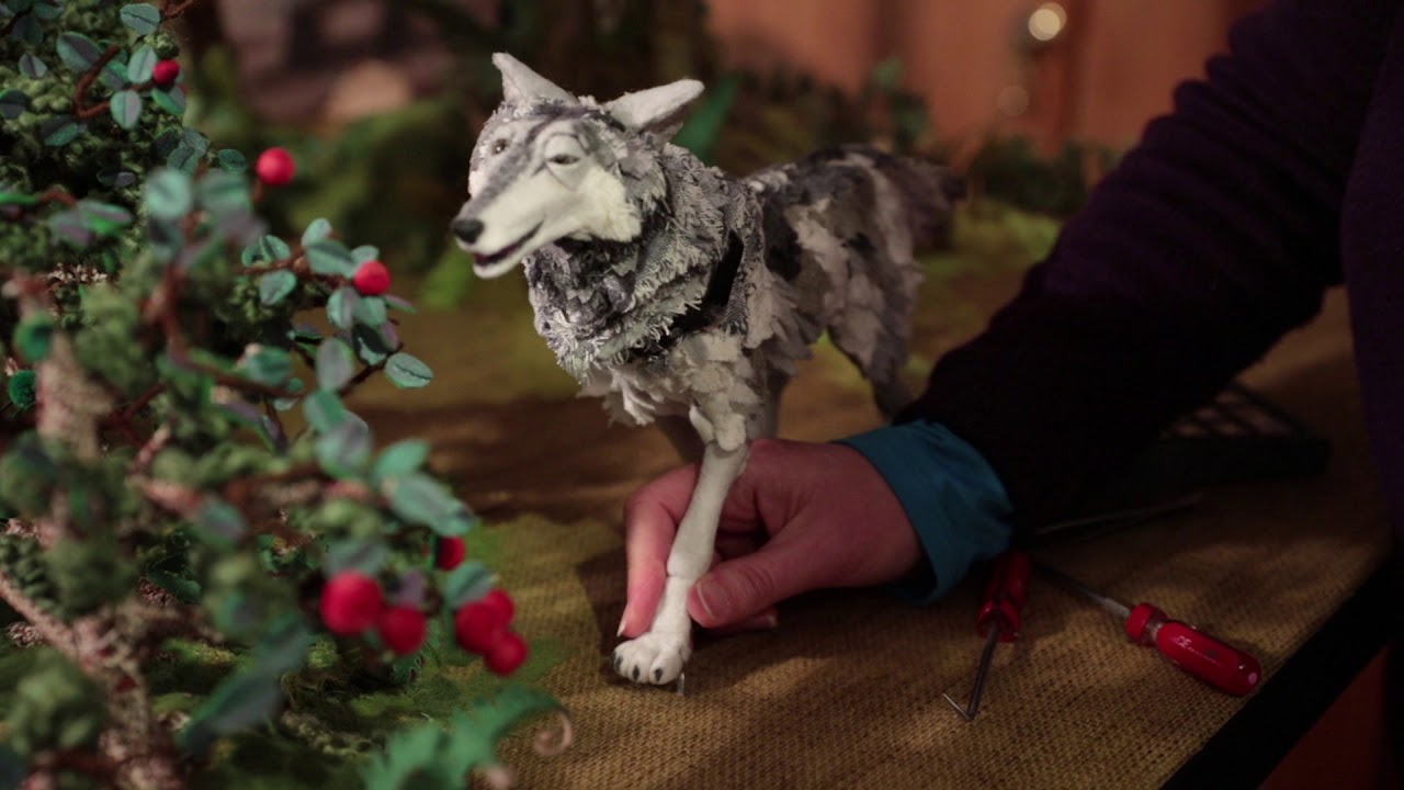 Nowheres Wolf Stop Motion : Animation Director Suzanne Twining - YouTube