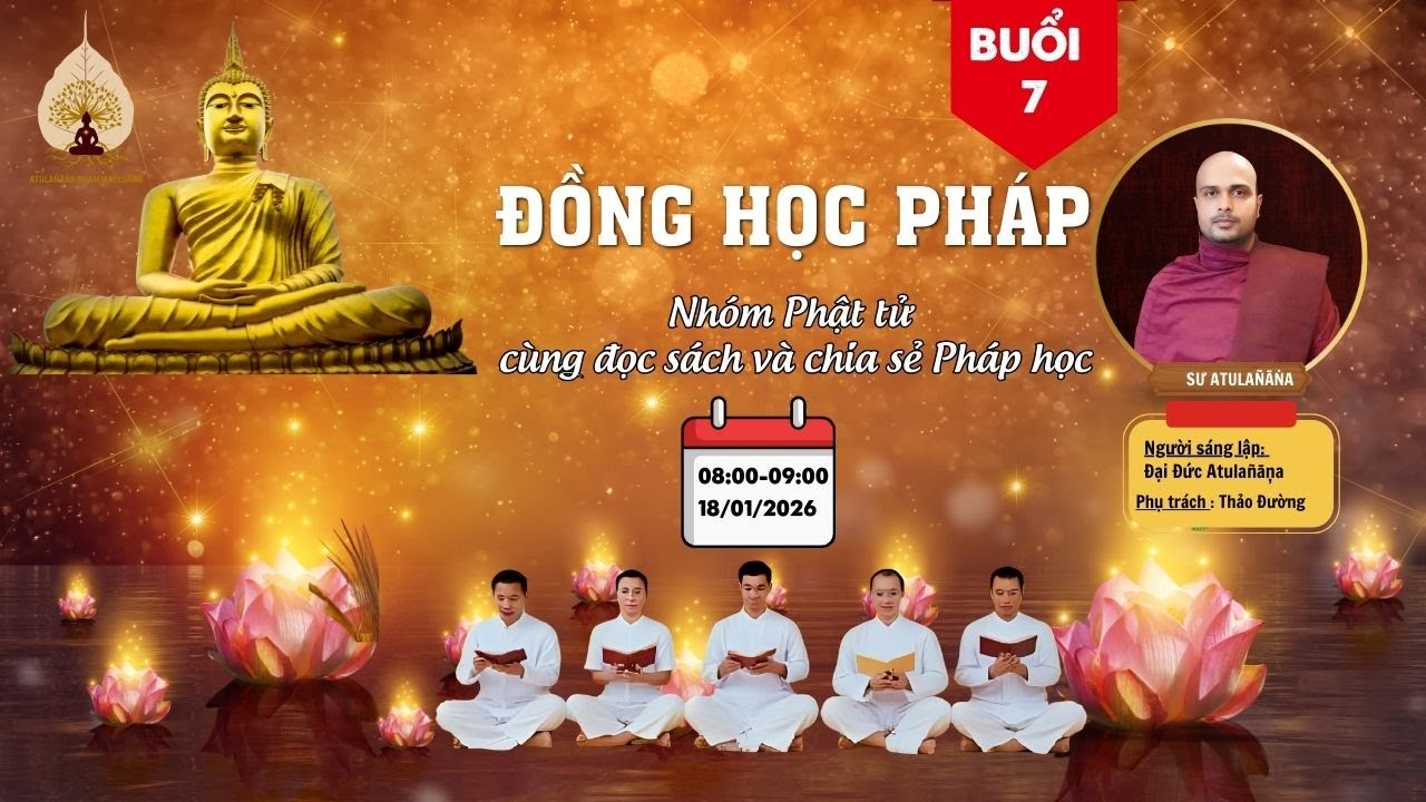 [Buổi 7] Thiền chung & Cùng đọc sách 