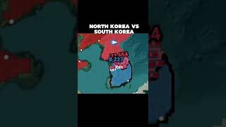 North Korea VS South Korea #world #war #scenario #fyp