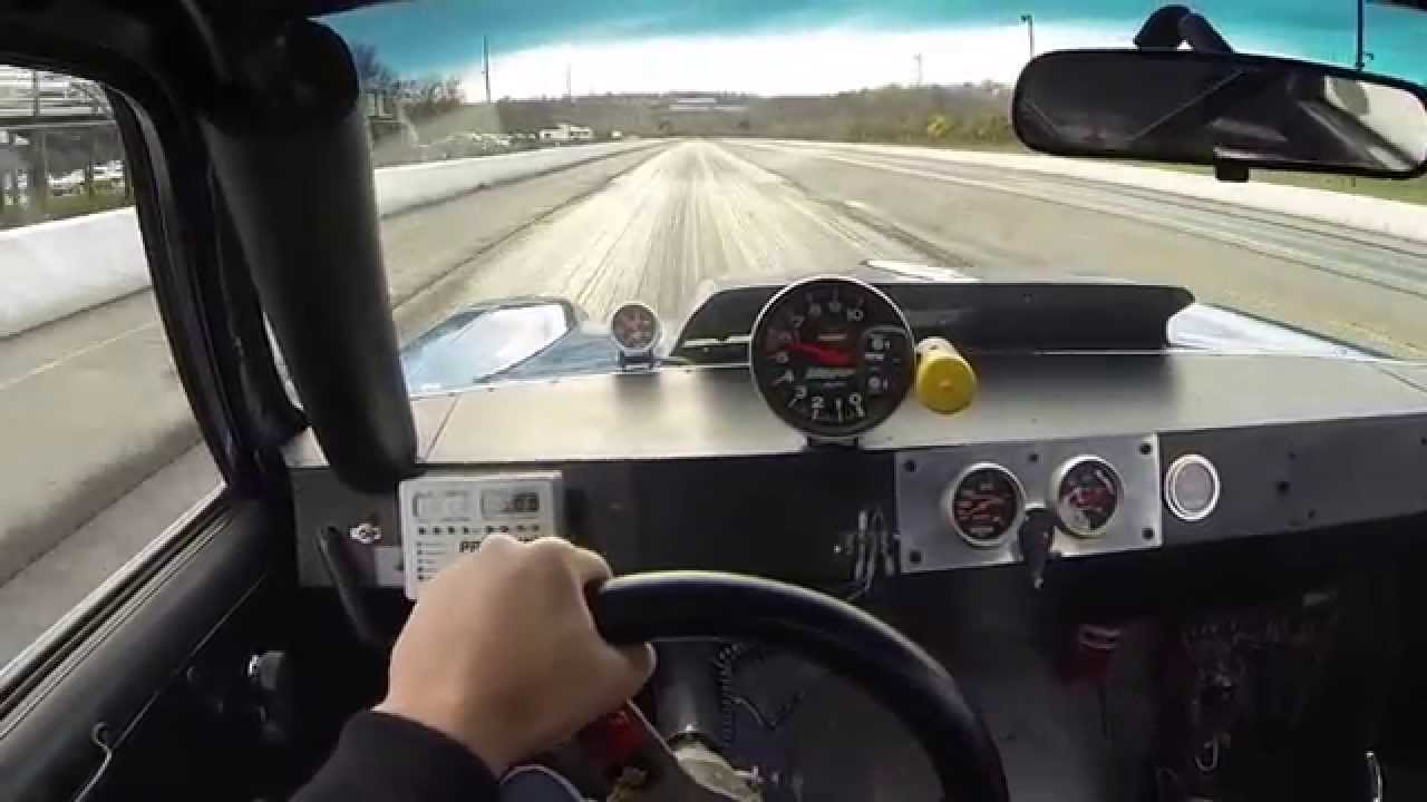 Edgewater Sports Park | Helmet Cam Drag Racing | Vega Wagon - Kernan Motorsports | 11.7.15