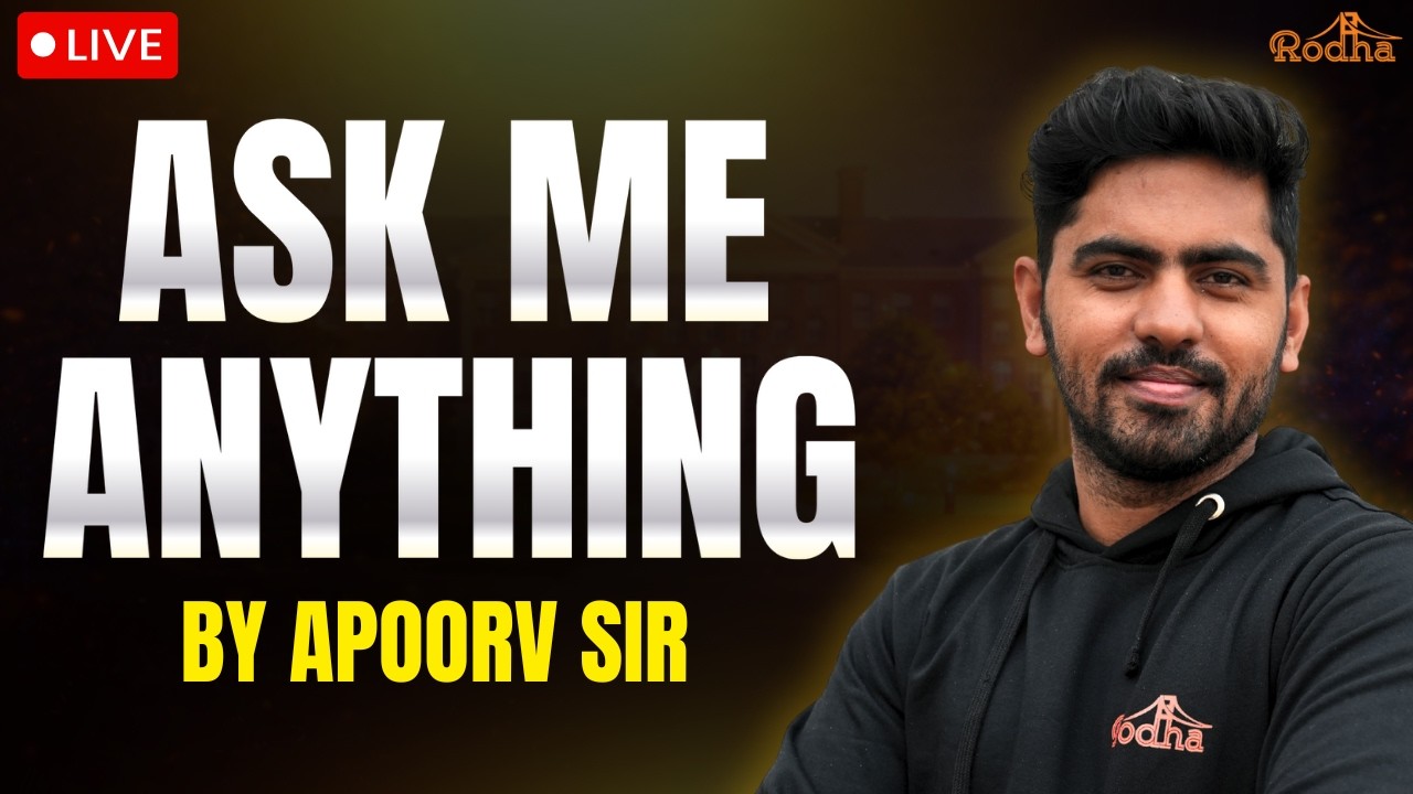 AMA: CAT 2026 Aspirants | QnA Strategy & Planning | Apoorv Sir Rodha