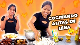 Alitas Bbq Hecho En Leña, Mira Como Me Quedaron Elvia Maji