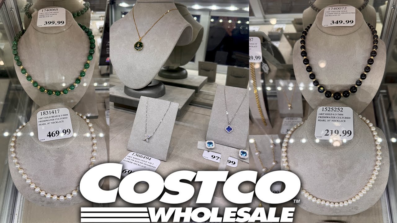 💍 COSTCO NEW JEWELRY COLLECTION 🌟 14K GOLD, DIAMONDS & GEMSTONES 🎄 HOLIDAY GIFTS 2025 🎁