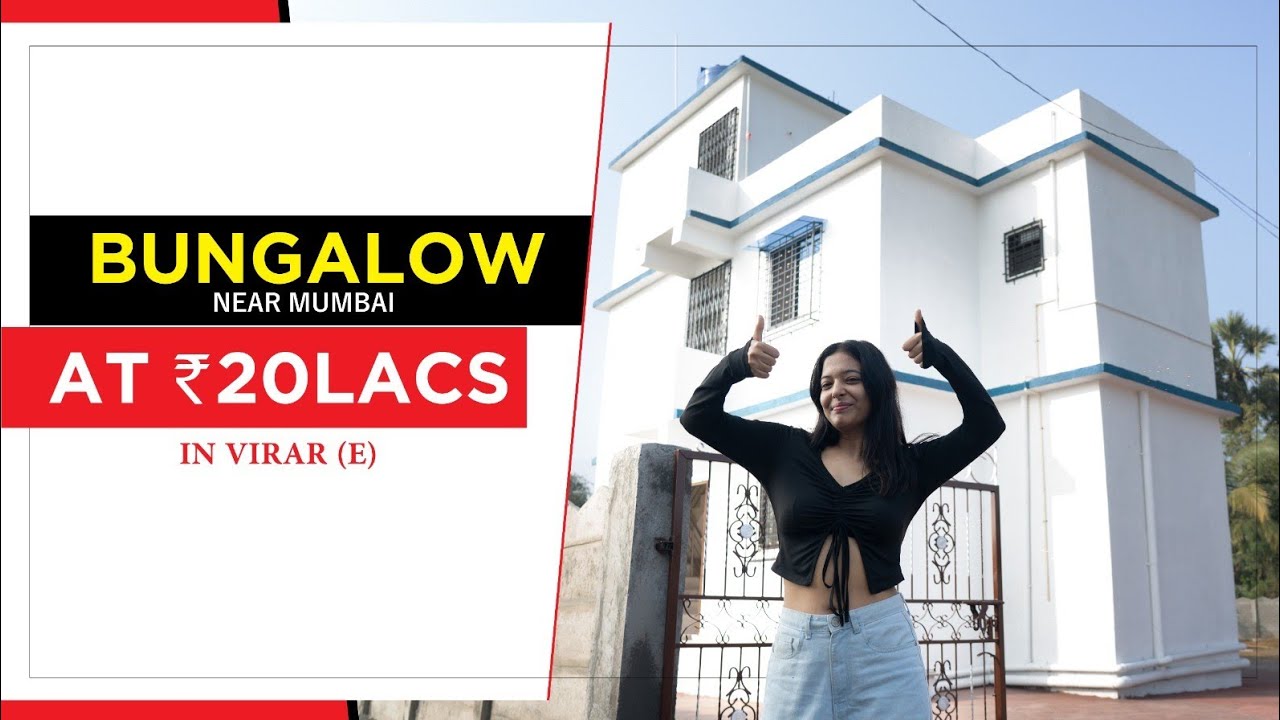 2BHK bungalow at just RS.20lakhs with all facilities,in total land of 2000sqft,650carpet area. Virar