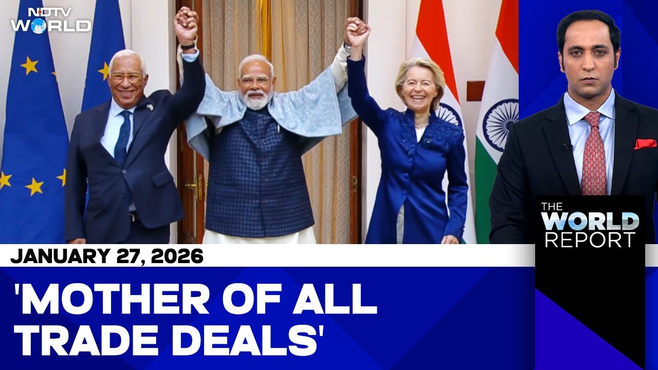 India-EU Trade Deal | Snow Storm Batters US | Trump Minneapolis U-Turn | Trump Tariffs South Korea