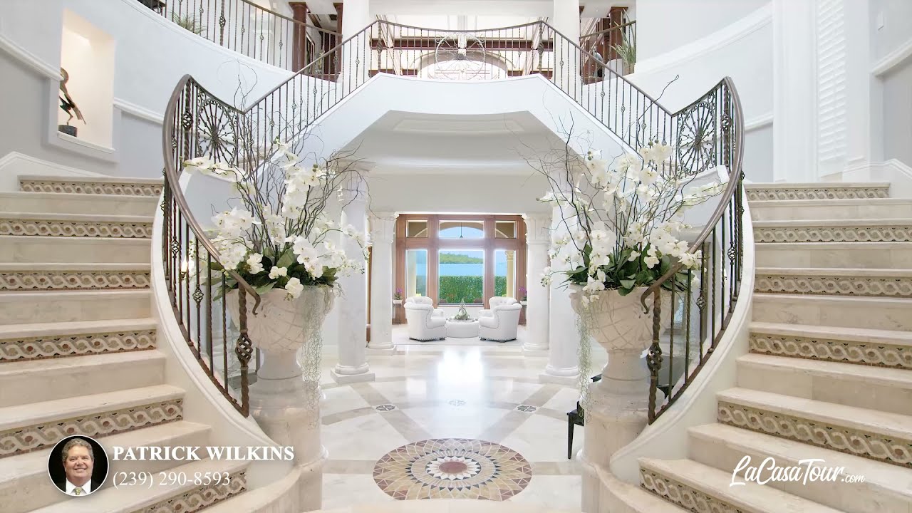 Pat Wilkins presents a Marco Island Waterfront Palazzo Estate for Sale | 1549 Heights Court