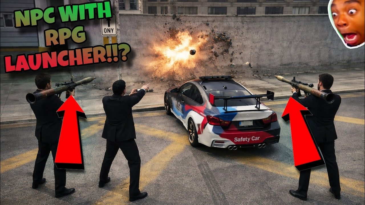 WATCH THIS! I'm Trying to Break the Wall and These NPC Came! | Extreme Car Driving Simulator #gaming