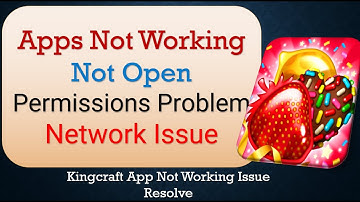 How To Fix Unfortunately, Kingcraft App has stopped | Keeps Crashing Problem in Android | Not Open