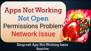 How To Fix Unfortunately, Kingcraft App has stopped | Keeps Crashing Problem in Android | Not Open screenshot 3
