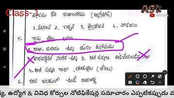 Physical Science previous competitive exams questions.| APPSC/TSPSC Exams Questions.