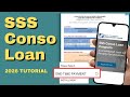 Apply Conso Loan One-Time Payment | SSS Conso Loan Tutorial 2026