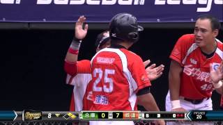 20140625 爆米花 合庫vs威達 8下 威達郭冠辰錦上添花打進球隊第七分