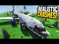 Plane CRASHES Into My HOUSE - Teardown Mods Gameplay