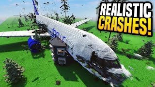 Plane CRASHES Into My HOUSE  Teardown Mods Gameplay