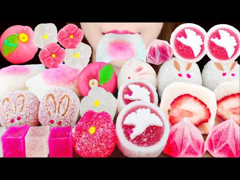 【ASMR】【咀嚼音 】NEW YEAR’S JAPANESE SWEETS💓 먹방 食べる音 EATING SOUNDS NO TALKING